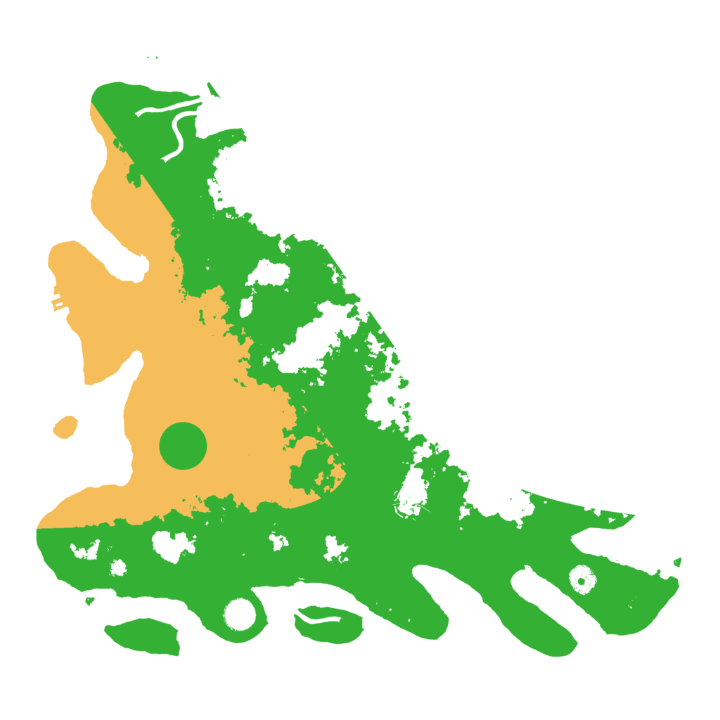 Biome Rust Map: Procedural Map, Size: 4000, Seed: 599018