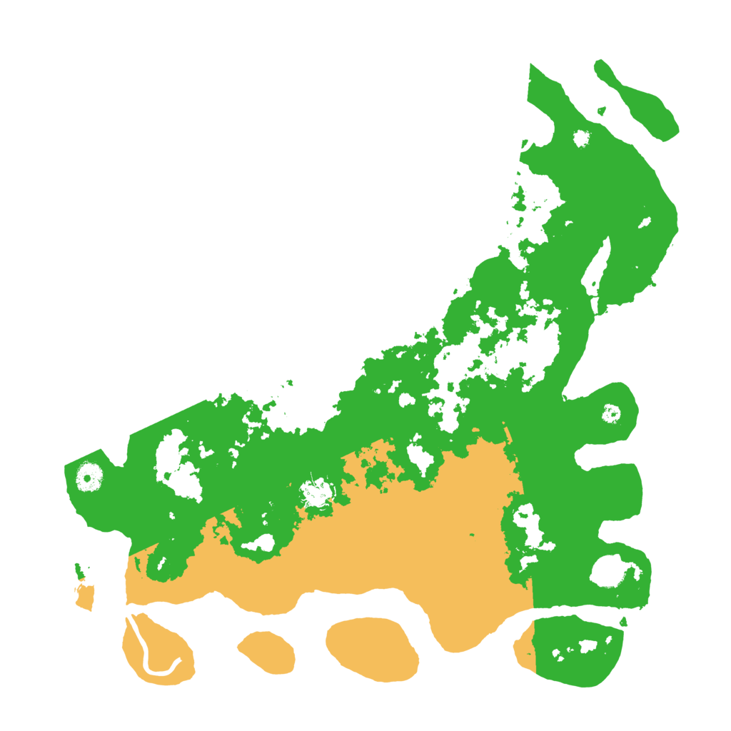 Biome Rust Map: Procedural Map, Size: 4000, Seed: 593874