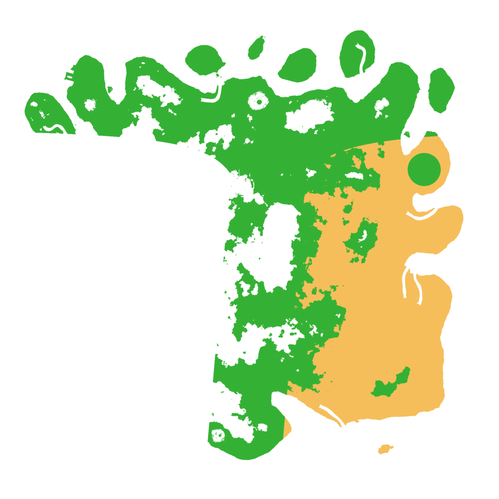 Biome Rust Map: Procedural Map, Size: 4000, Seed: 770164