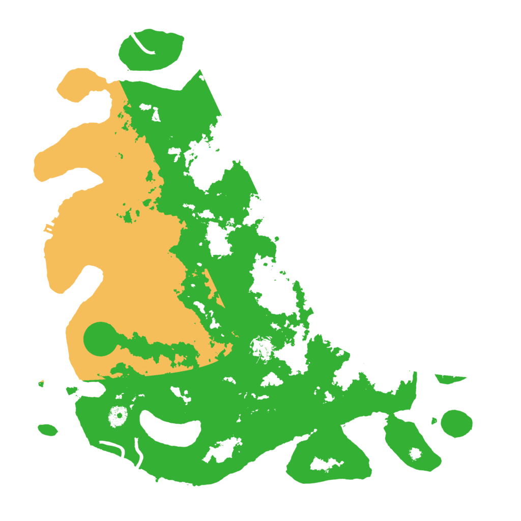 Biome Rust Map: Procedural Map, Size: 4000, Seed: 41408