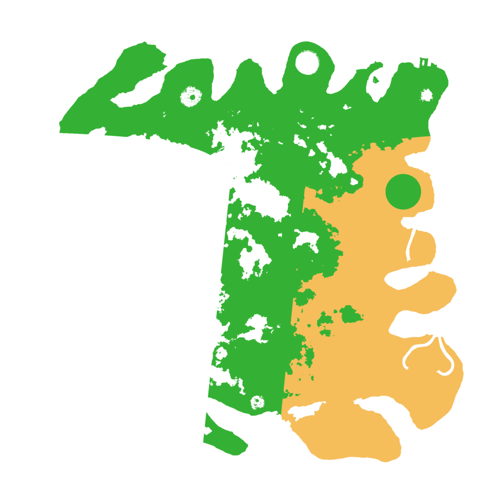 Biome Rust Map: Procedural Map, Size: 3700, Seed: 1258641672