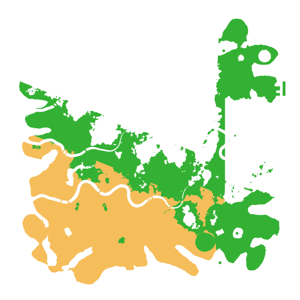 Biome Rust Map: Procedural Map, Size: 4250, Seed: 1424421849