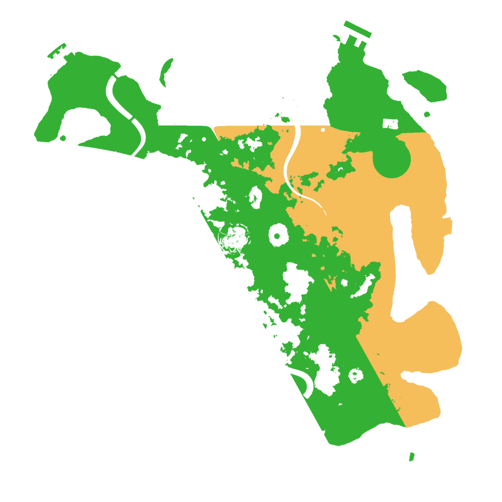 Biome Rust Map: Procedural Map, Size: 3500, Seed: 567862060