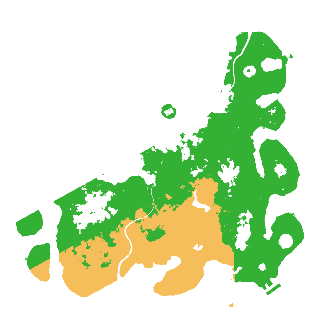 Biome Rust Map: Procedural Map, Size: 4000, Seed: 686504