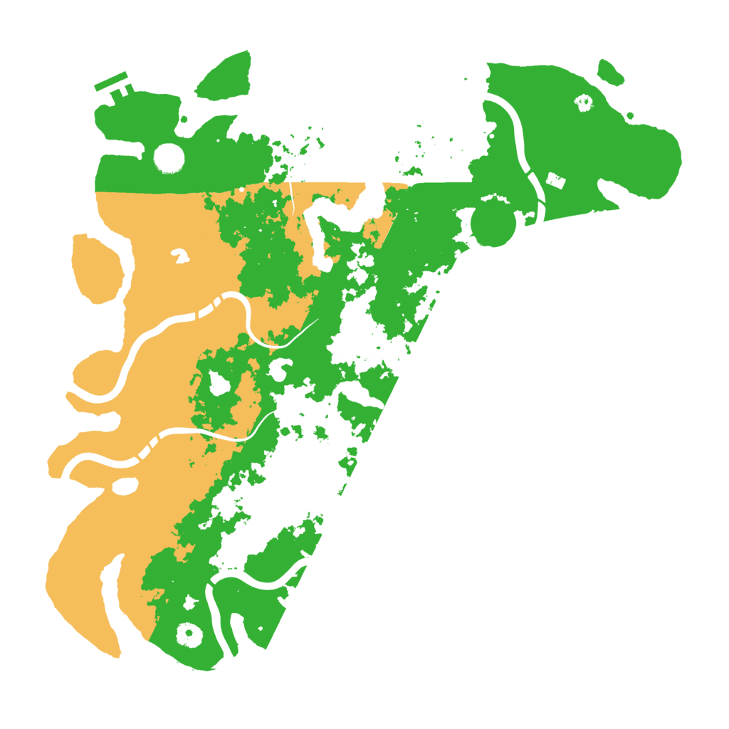Biome Rust Map: Procedural Map, Size: 4250, Seed: 976953159