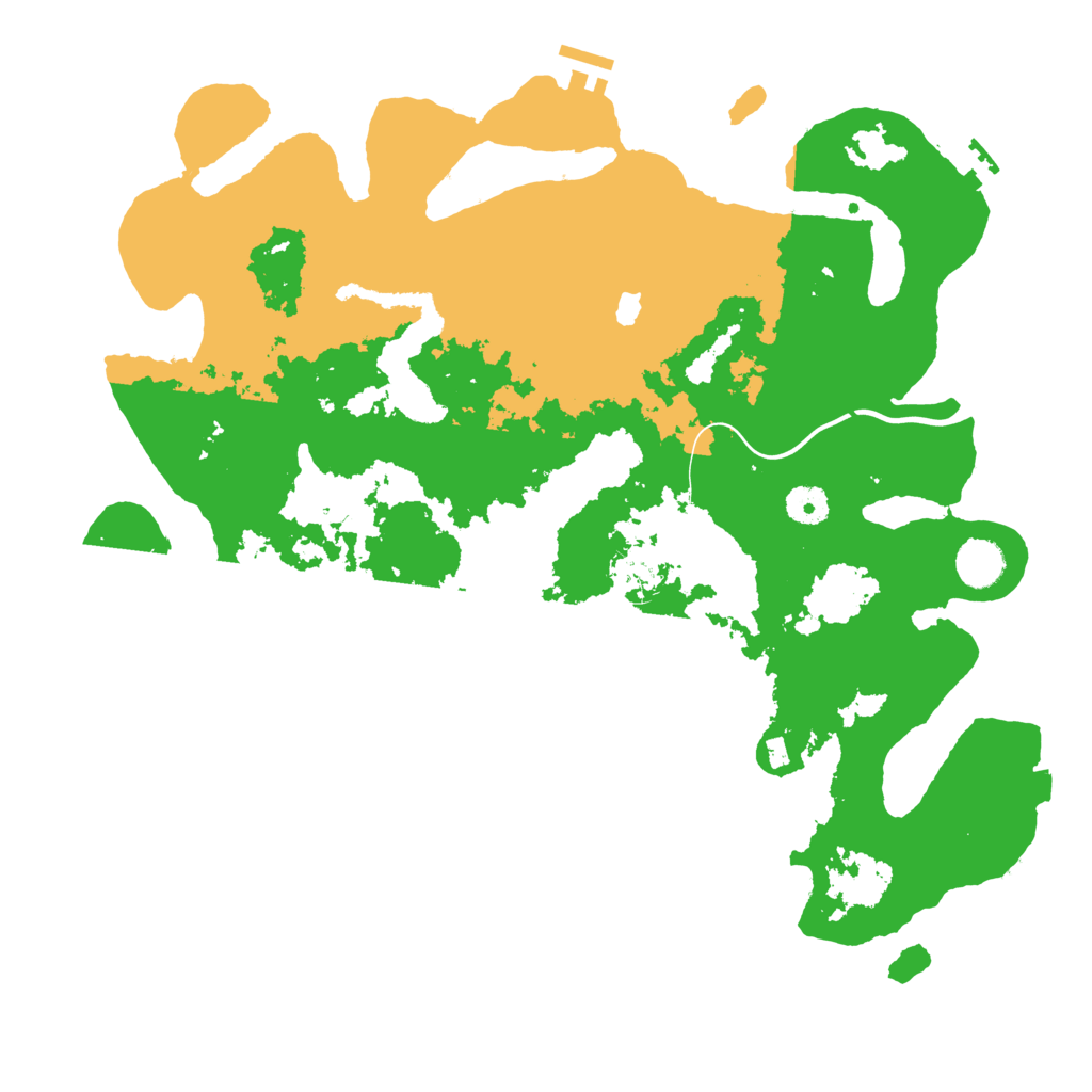 Biome Rust Map: Procedural Map, Size: 4000, Seed: 119688313