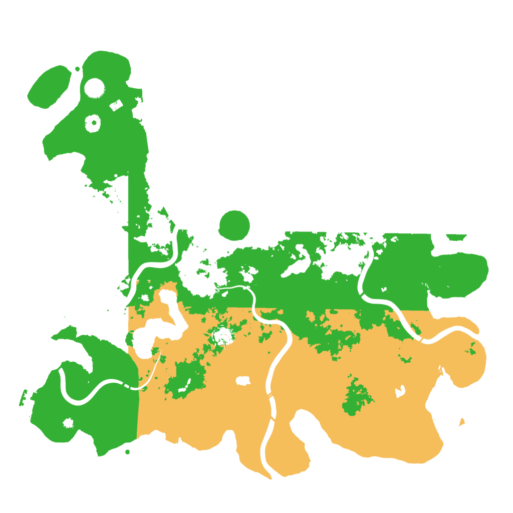 Biome Rust Map: Procedural Map, Size: 4500, Seed: 1865549414