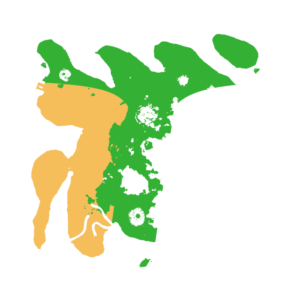 Biome Rust Map: Procedural Map, Size: 2700, Seed: 1892