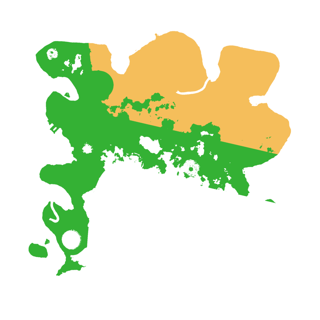 Biome Rust Map: Procedural Map, Size: 3000, Seed: 1392095309