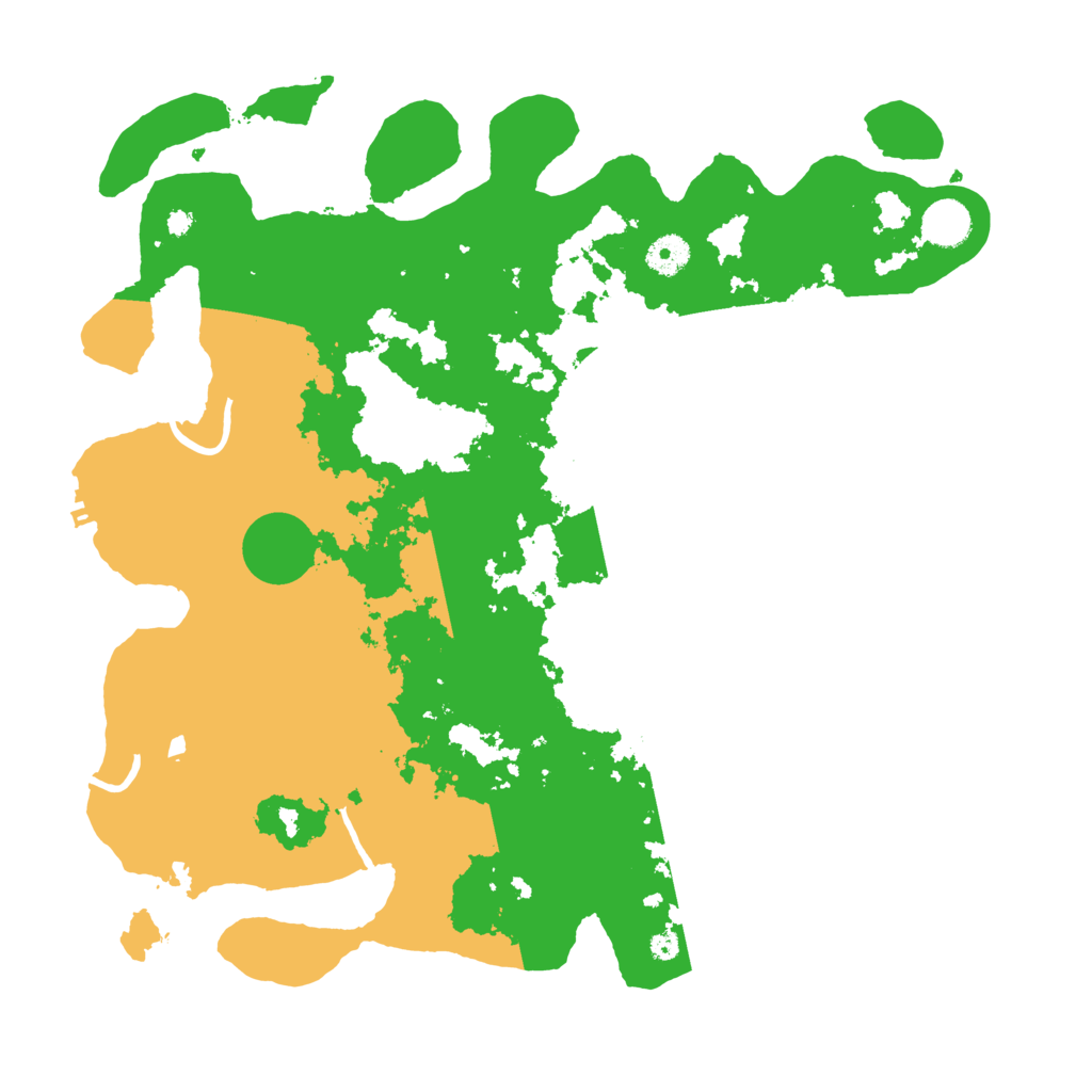 Biome Rust Map: Procedural Map, Size: 4000, Seed: 360511