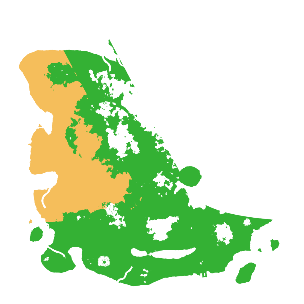 Biome Rust Map: Procedural Map, Size: 4000, Seed: 537117