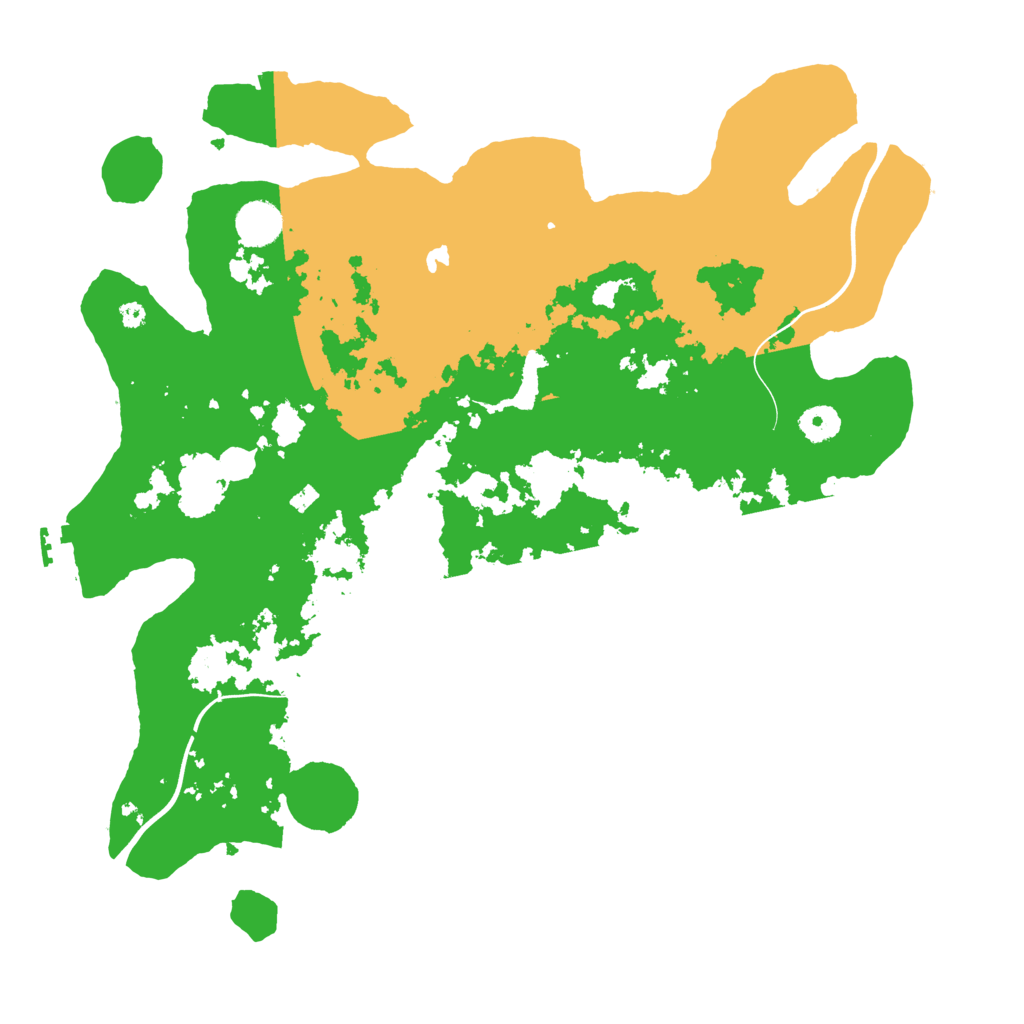 Biome Rust Map: Procedural Map, Size: 4000, Seed: 743112
