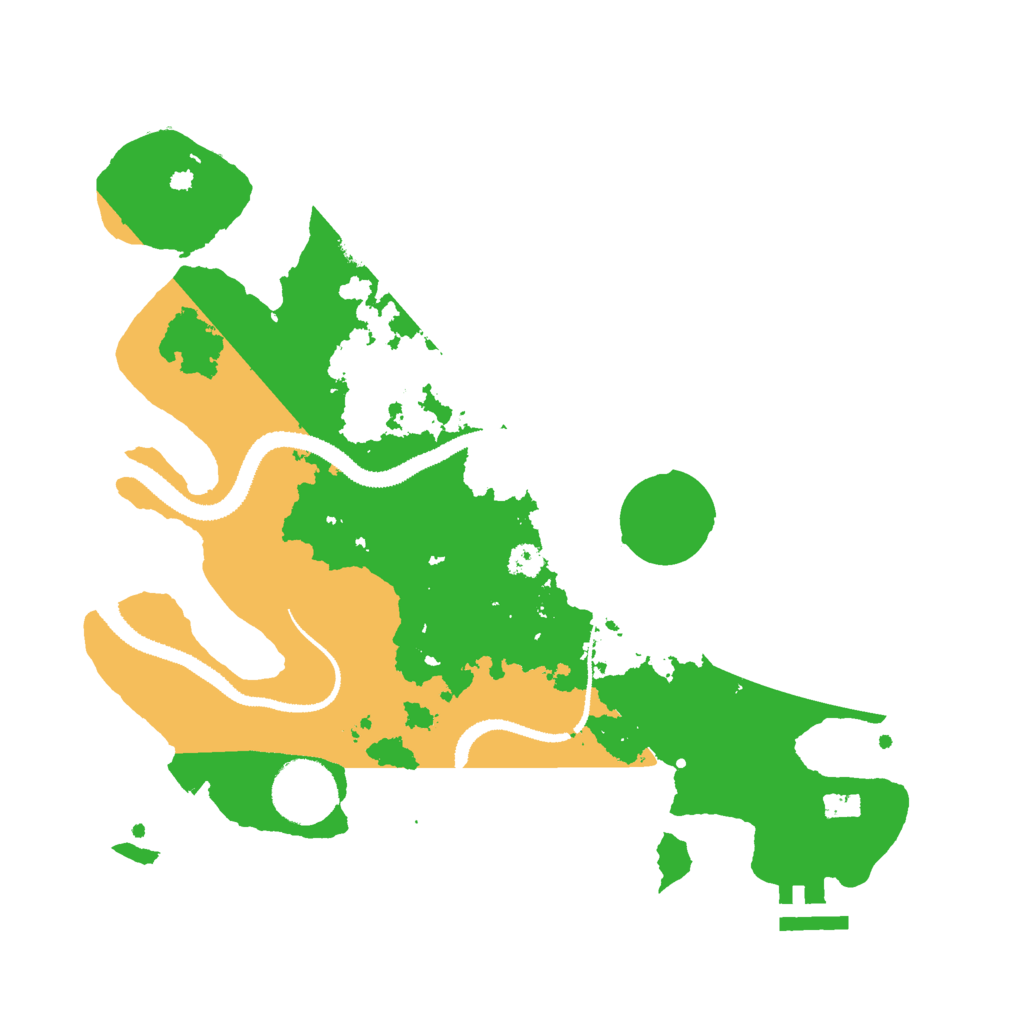 Biome Rust Map: Procedural Map, Size: 3000, Seed: 137796577