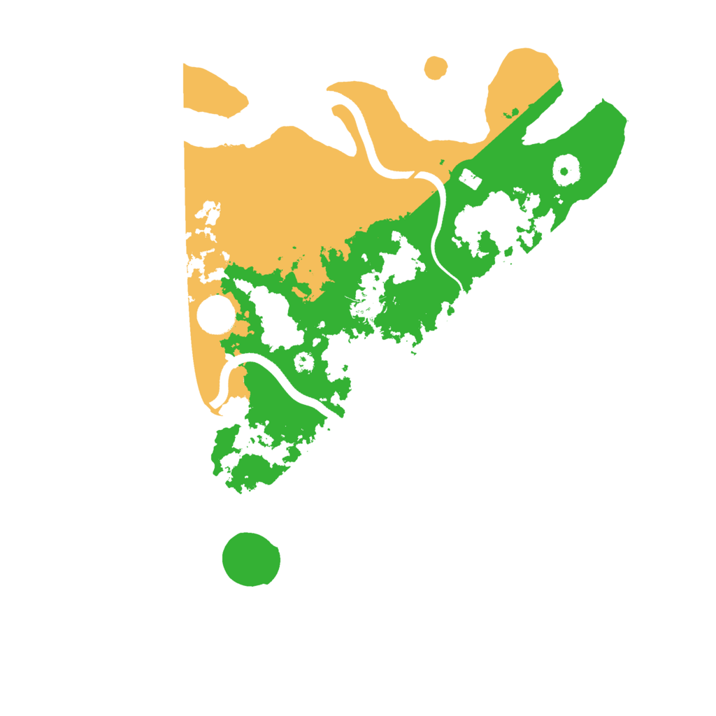 Biome Rust Map: Procedural Map, Size: 3600, Seed: 899580