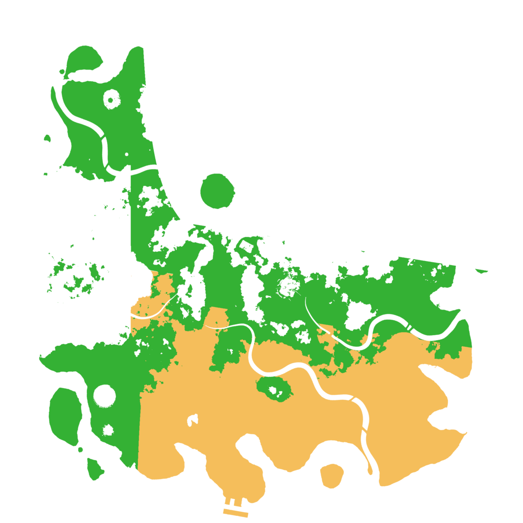 Biome Rust Map: Procedural Map, Size: 4250, Seed: 149566327