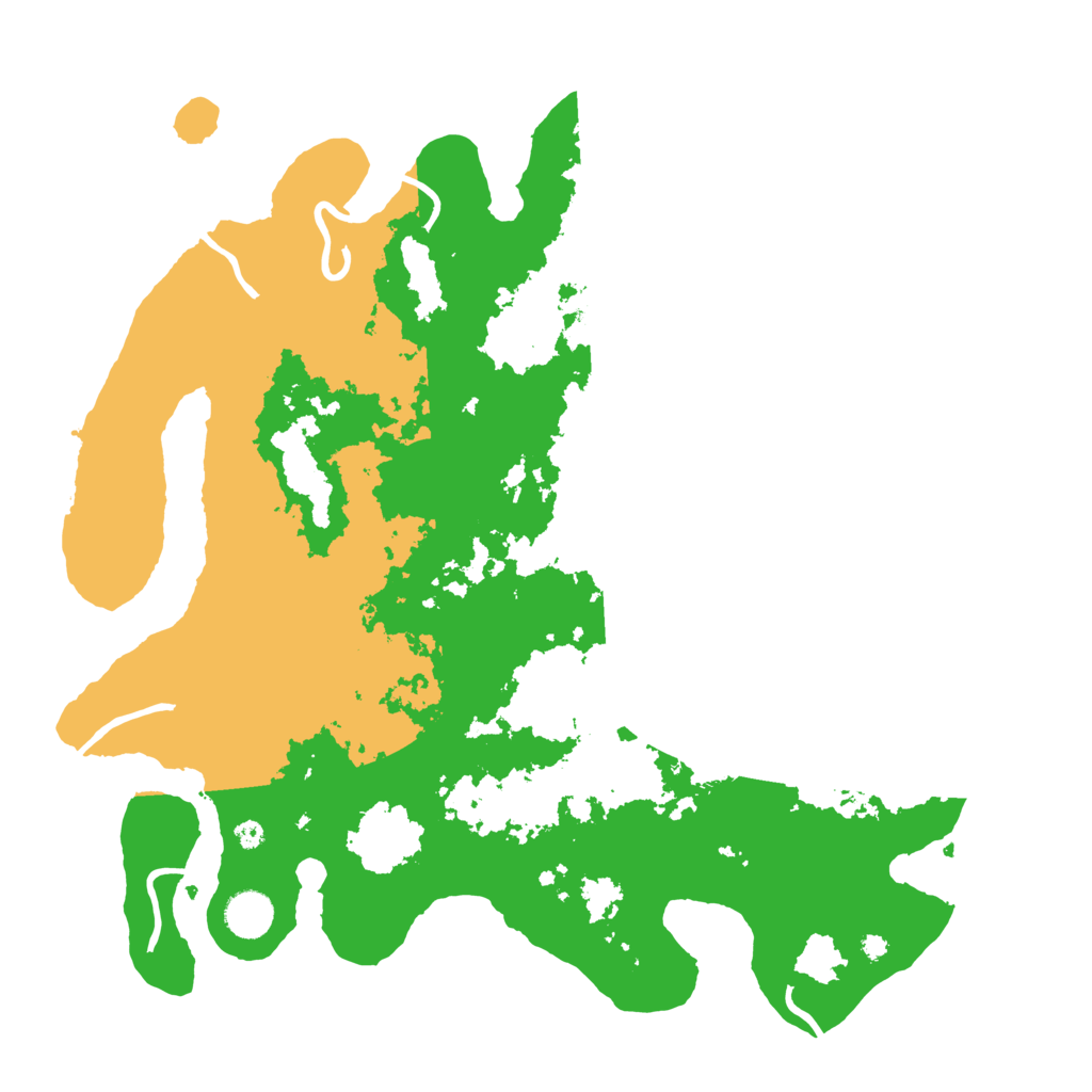 Biome Rust Map: Procedural Map, Size: 4000, Seed: 93183