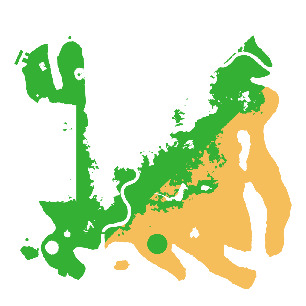 Biome Rust Map: Procedural Map, Size: 4000, Seed: 5931