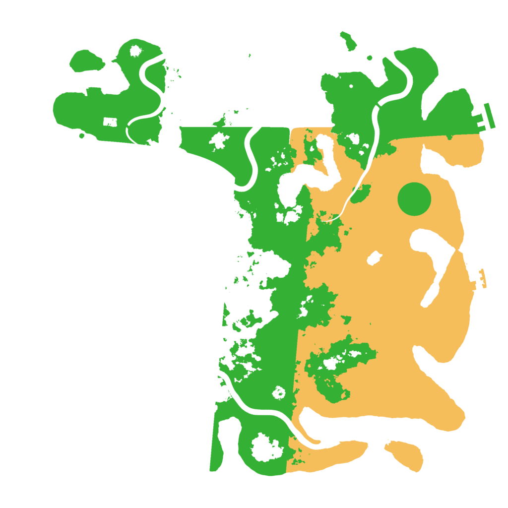 Biome Rust Map: Procedural Map, Size: 4000, Seed: 201995