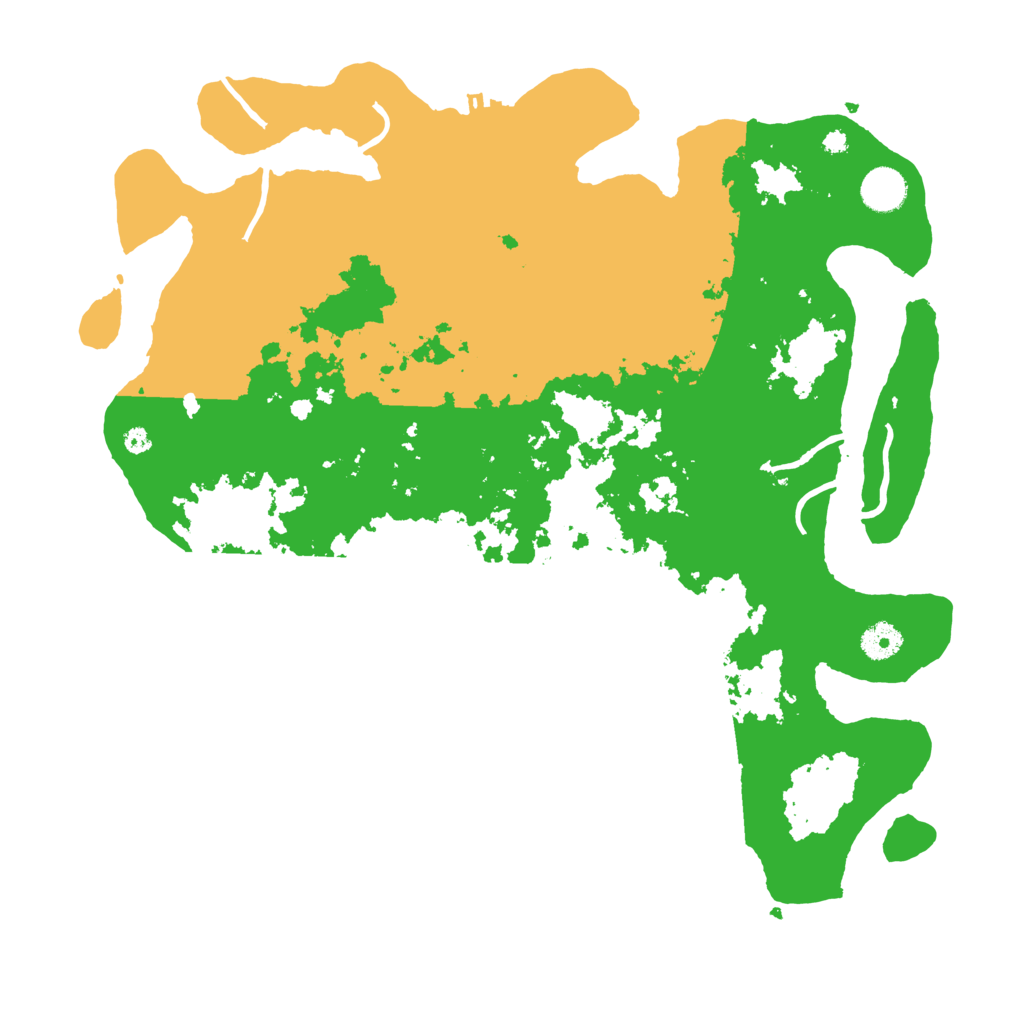 Biome Rust Map: Procedural Map, Size: 4000, Seed: 317287