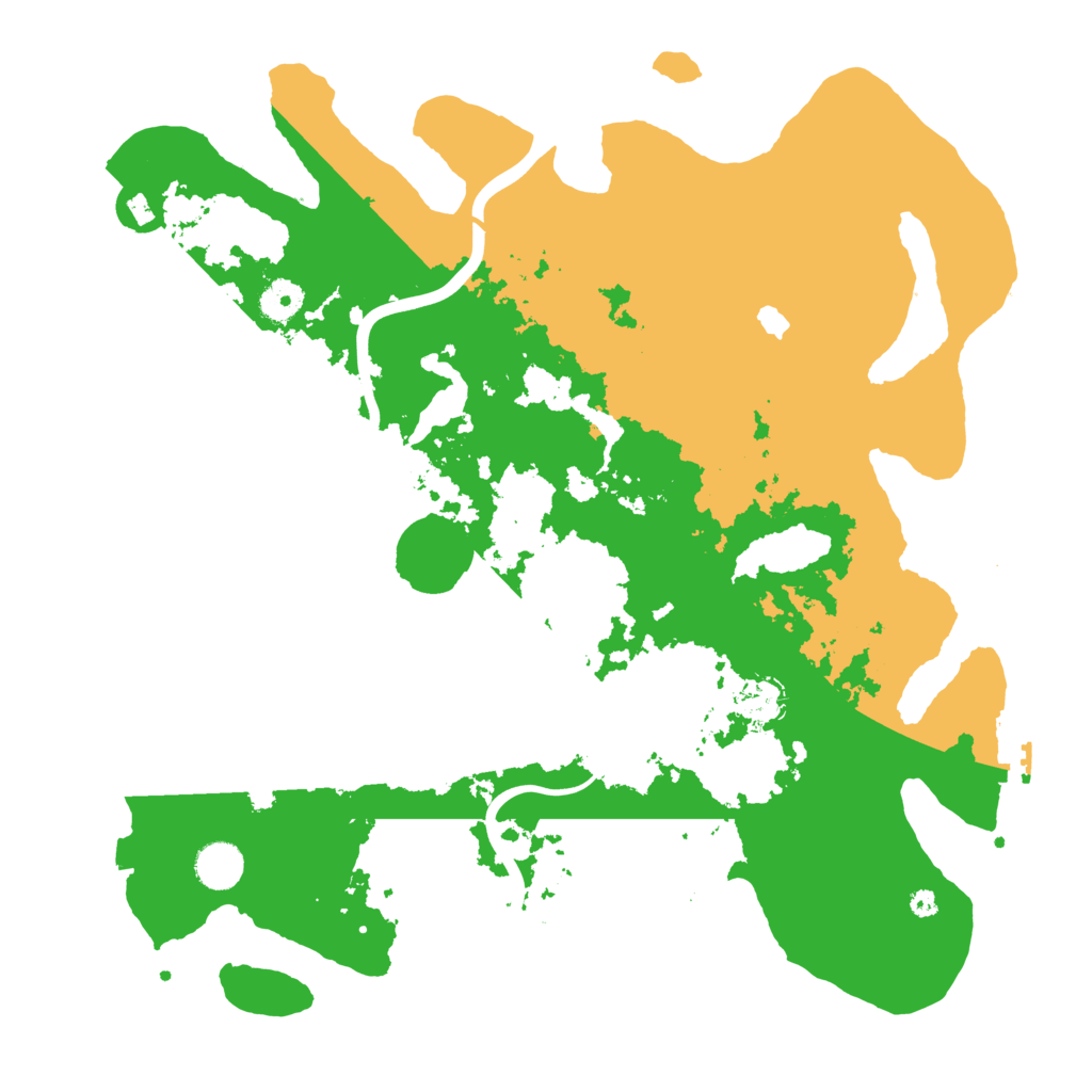 Biome Rust Map: Procedural Map, Size: 4000, Seed: 5569845