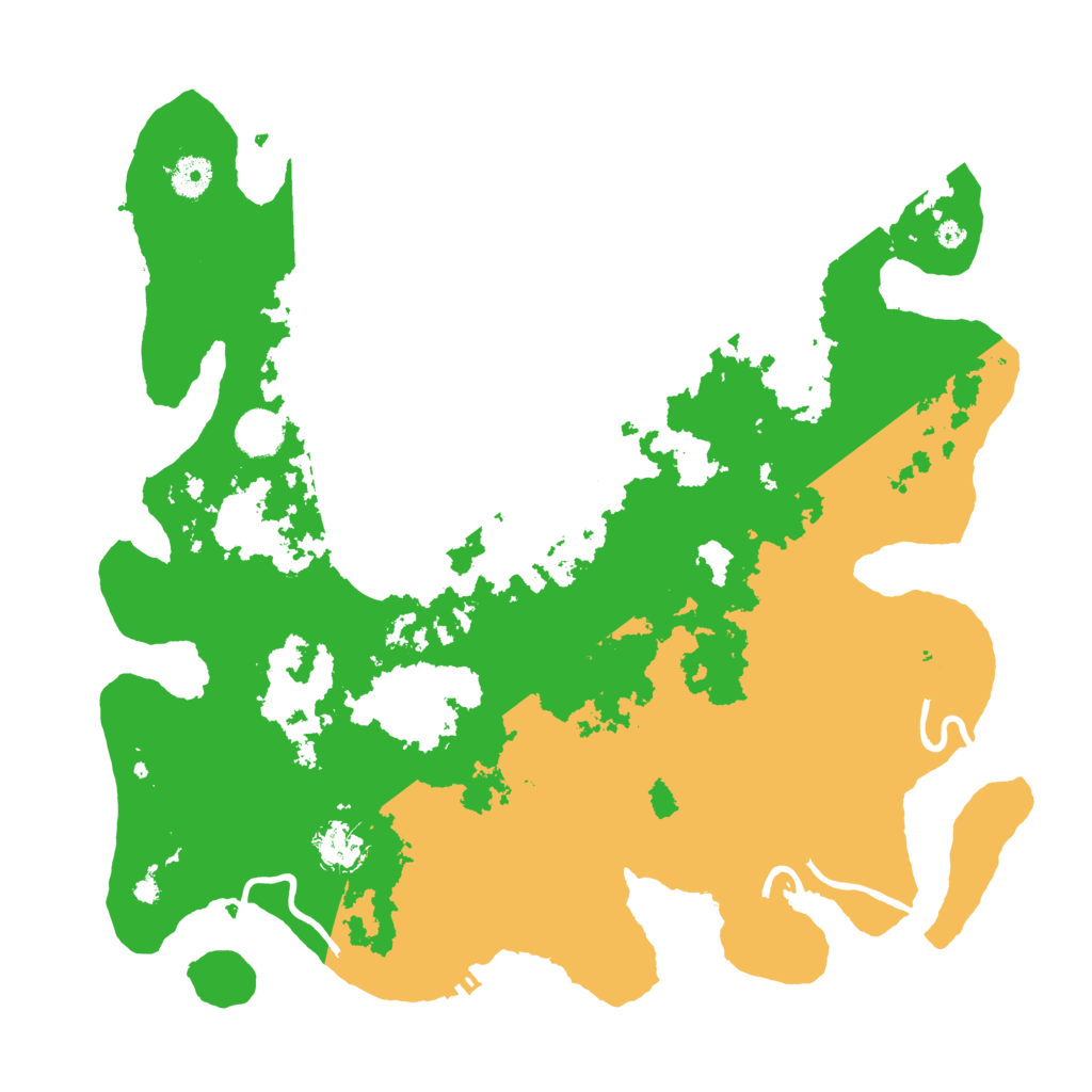 Biome Rust Map: Procedural Map, Size: 4000, Seed: 122530507