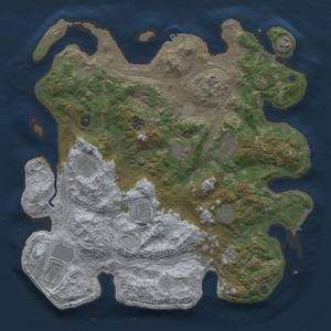 Thumbnail Rust Map: Procedural Map, Size: 4250, Seed: 463690323, 18 Monuments