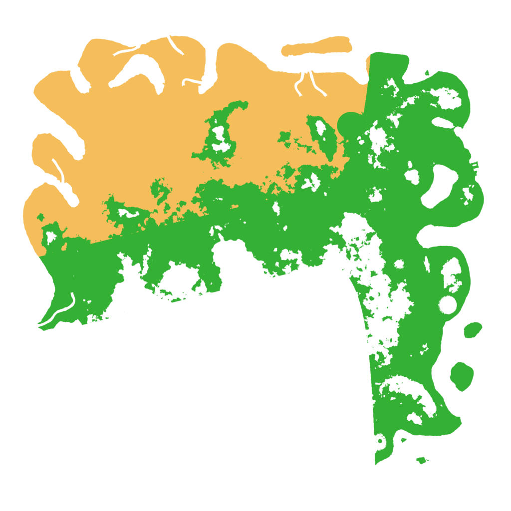 Biome Rust Map: Procedural Map, Size: 5000, Seed: 2075134689