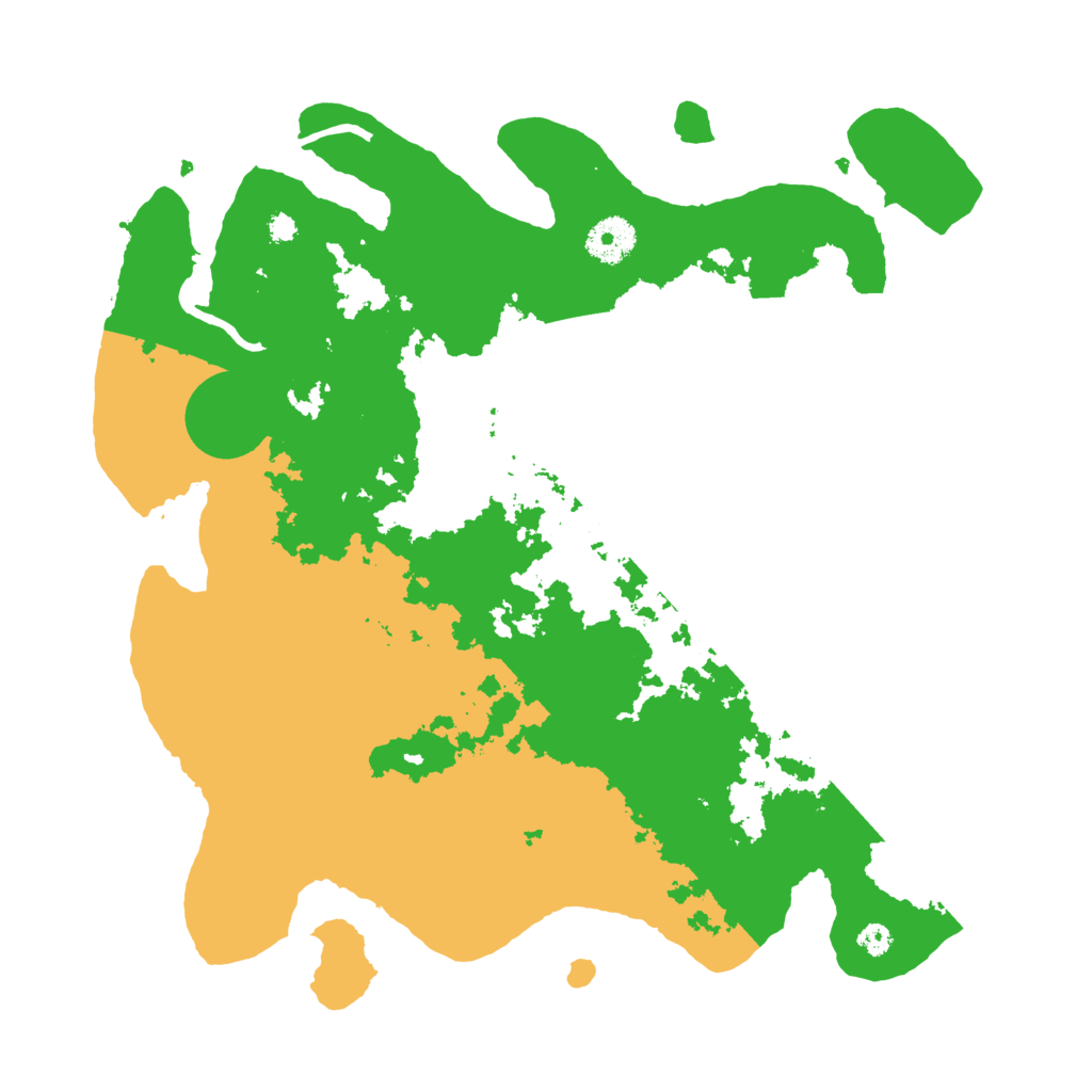 Biome Rust Map: Procedural Map, Size: 3500, Seed: 234512387