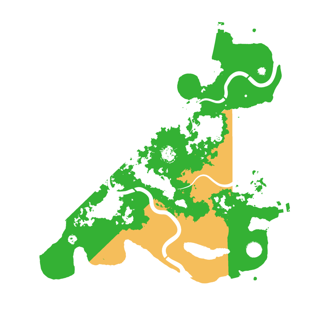 Biome Rust Map: Procedural Map, Size: 3500, Seed: 1351241730