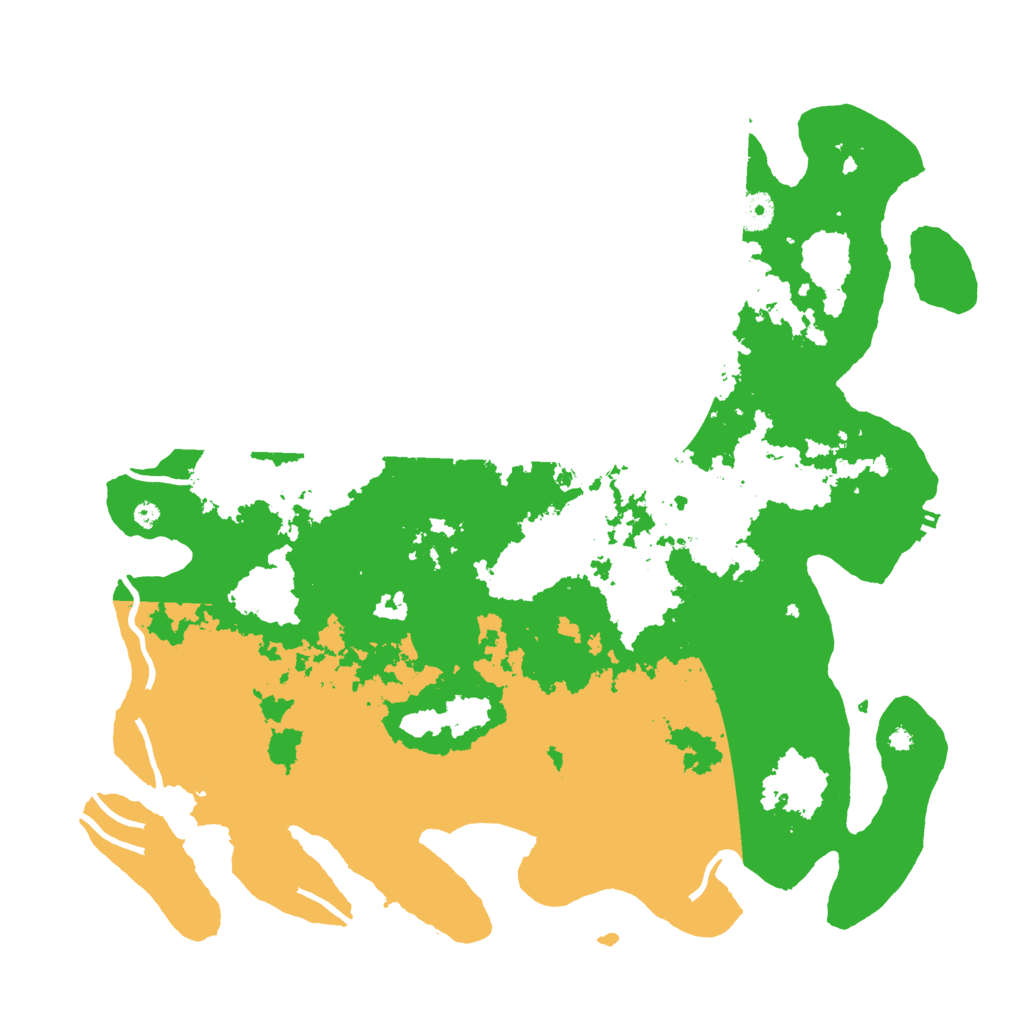 Biome Rust Map: Procedural Map, Size: 4169, Seed: 17622