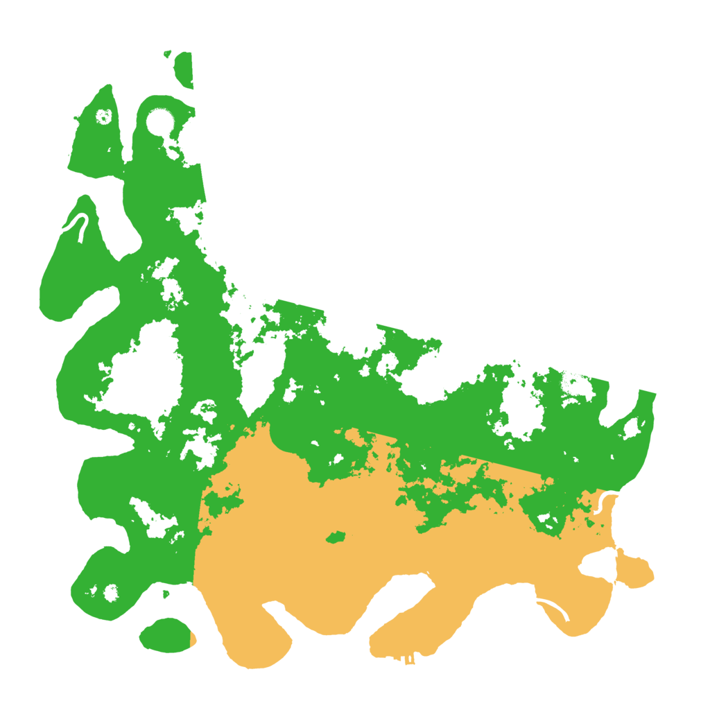 Biome Rust Map: Procedural Map, Size: 4500, Seed: 2435629