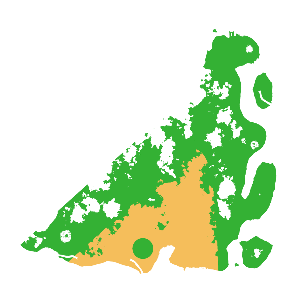 Biome Rust Map: Procedural Map, Size: 3800, Seed: 259