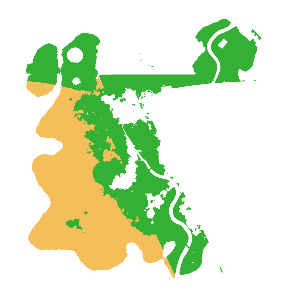 Biome Rust Map: Procedural Map, Size: 3500, Seed: 1742873584