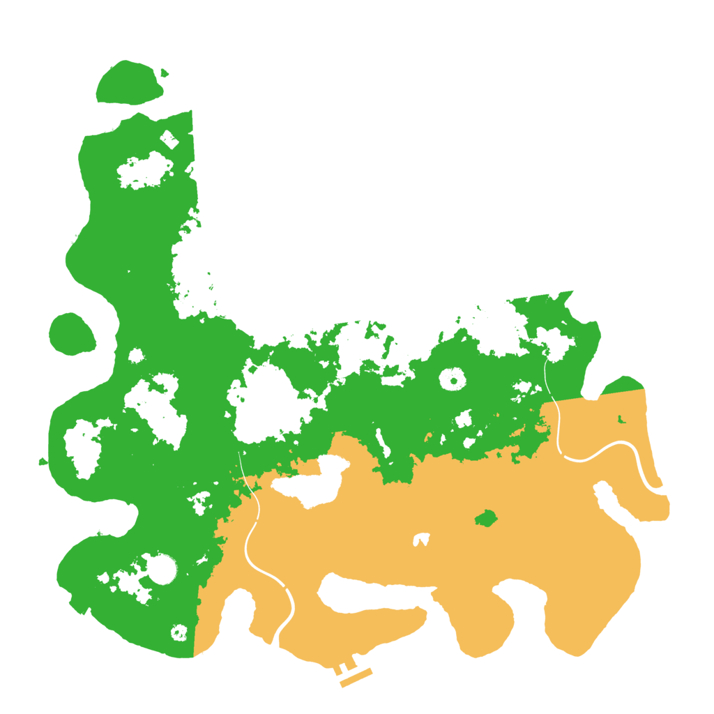 Biome Rust Map: Procedural Map, Size: 4250, Seed: 58