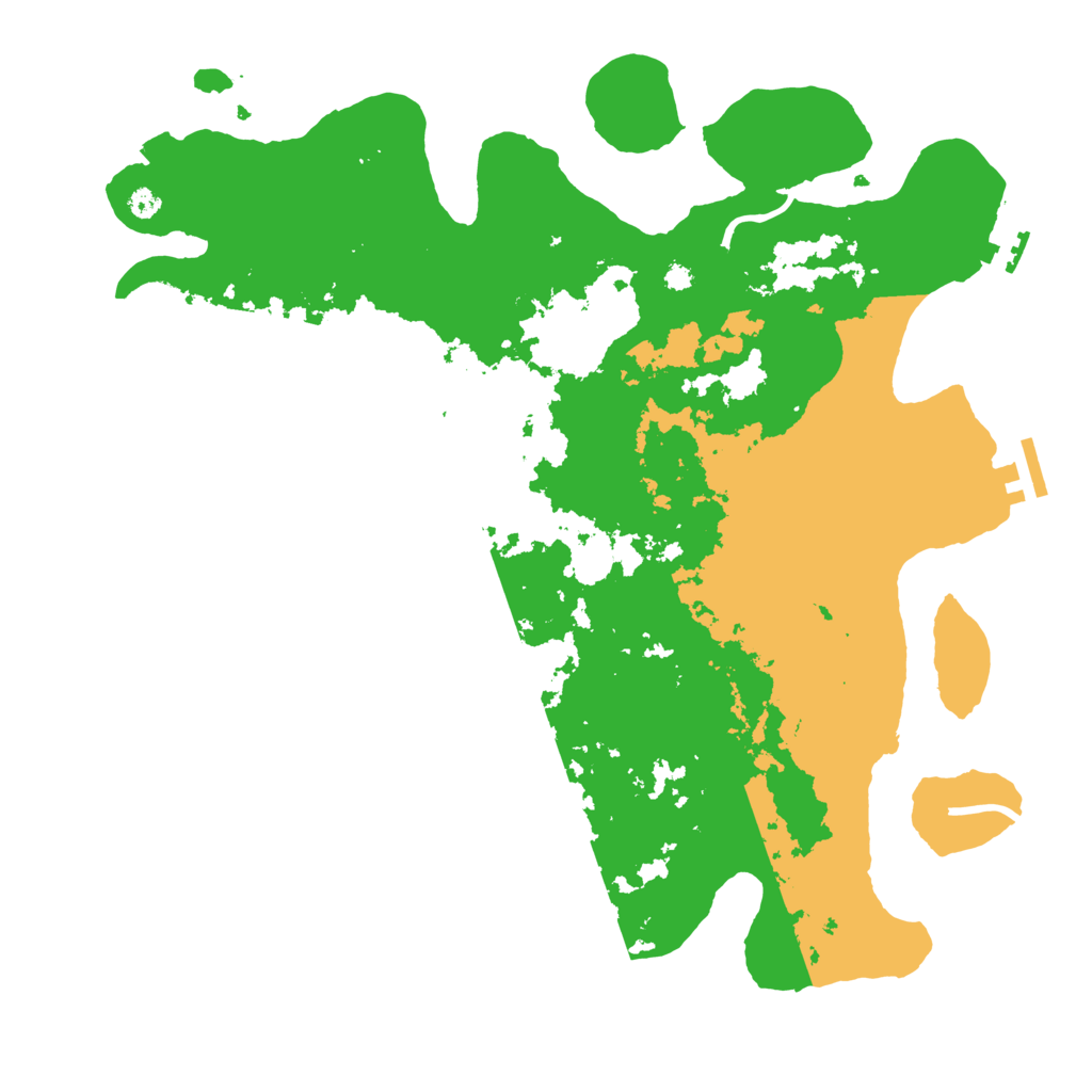 Biome Rust Map: Procedural Map, Size: 3700, Seed: 1571597427