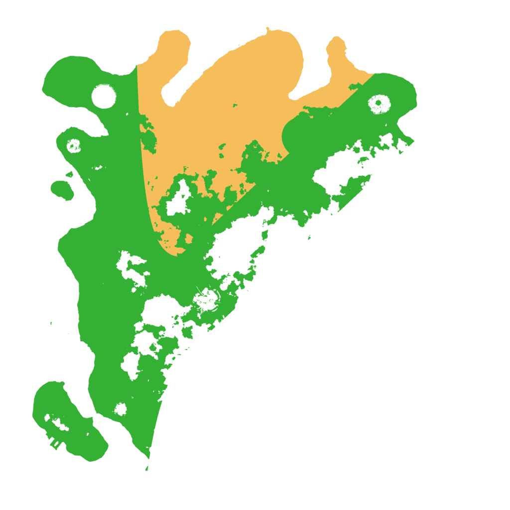 Biome Rust Map: Procedural Map, Size: 3700, Seed: 569898741