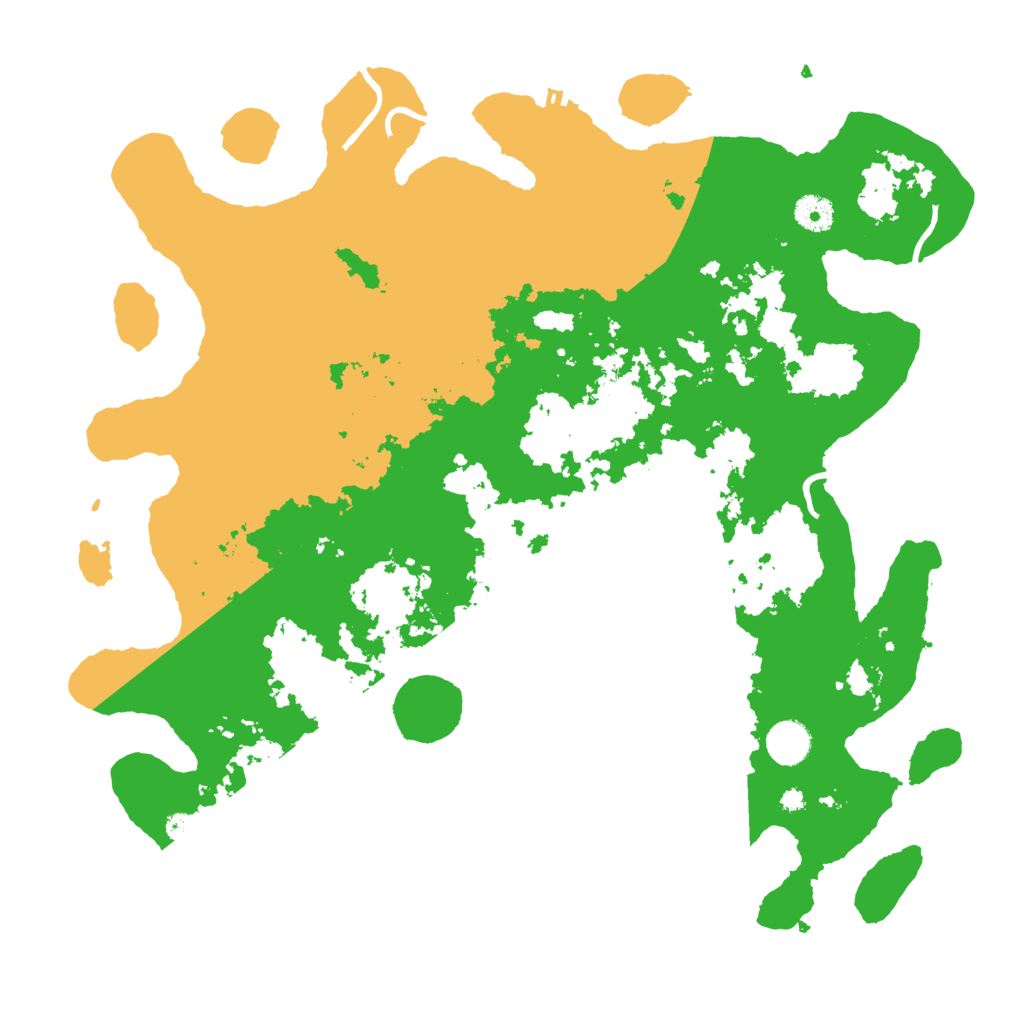 Biome Rust Map: Procedural Map, Size: 4050, Seed: 101872740
