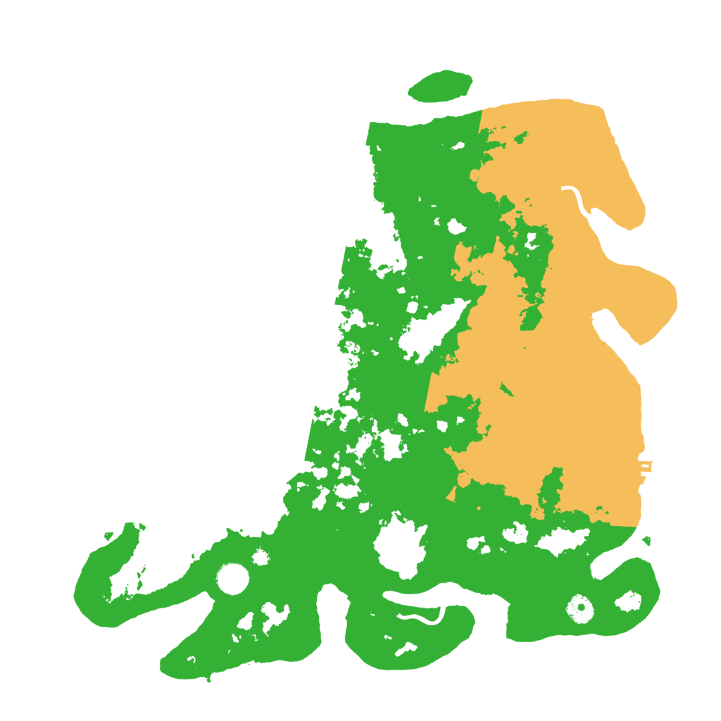 Biome Rust Map: Procedural Map, Size: 4000, Seed: 210968