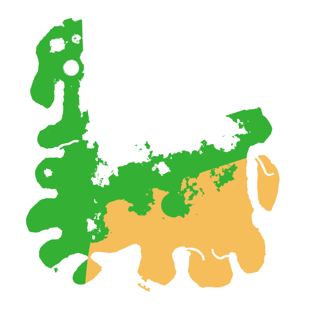 Biome Rust Map: Procedural Map, Size: 3500, Seed: 1533986848