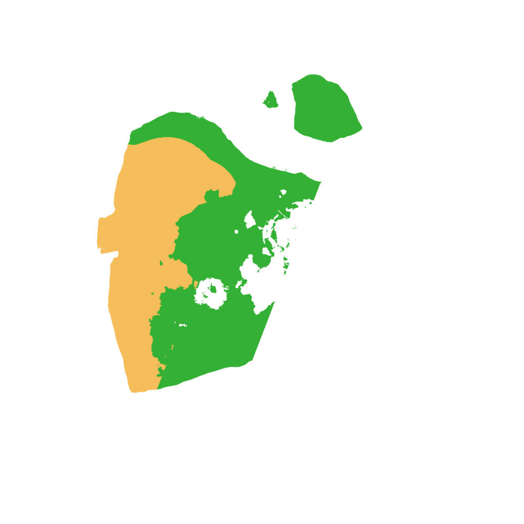 Biome Rust Map: Procedural Map, Size: 1700, Seed: 54764