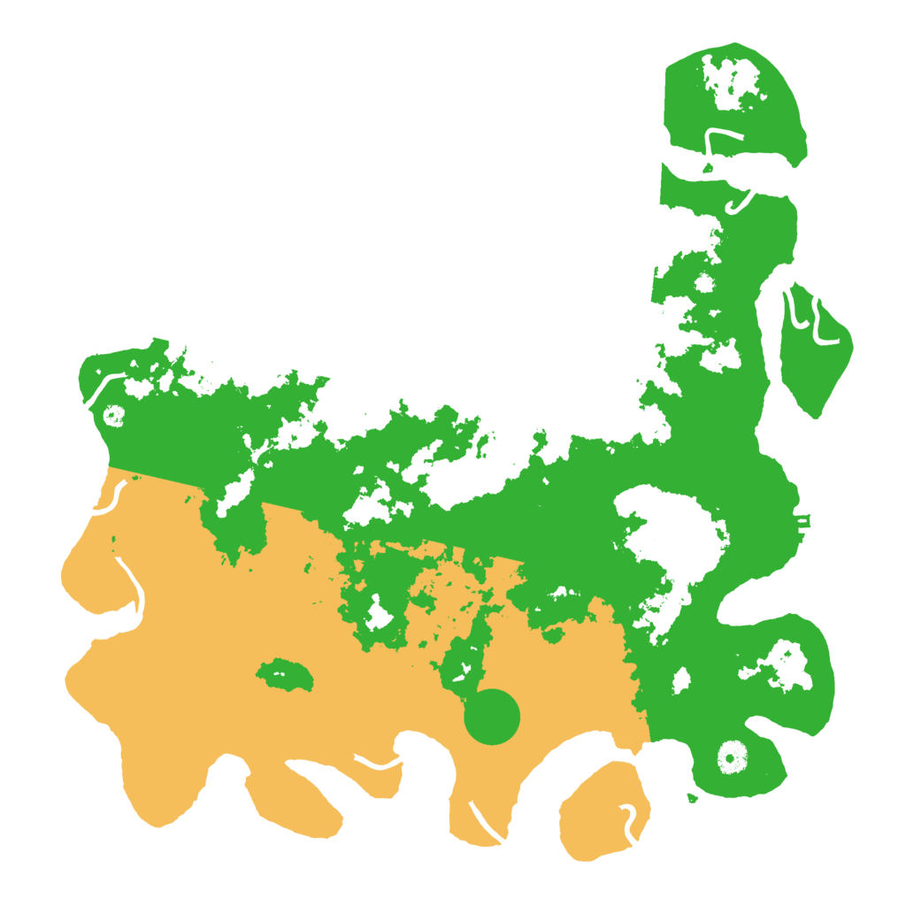 Biome Rust Map: Procedural Map, Size: 4250, Seed: 1521018055