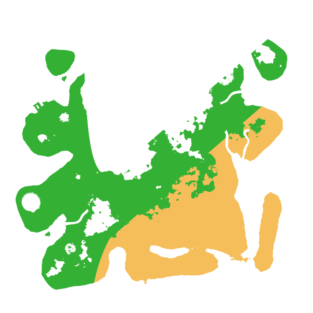 Biome Rust Map: Procedural Map, Size: 3000, Seed: 839744346