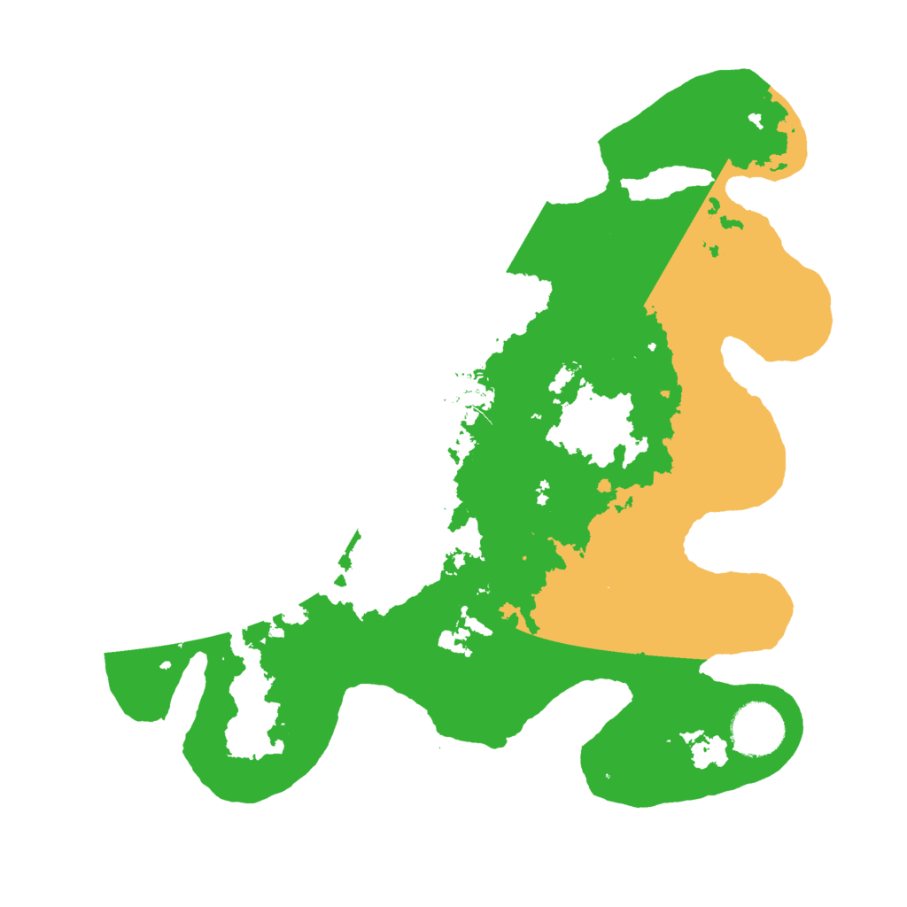 Biome Rust Map: Barren, Size: 3000, Seed: 8