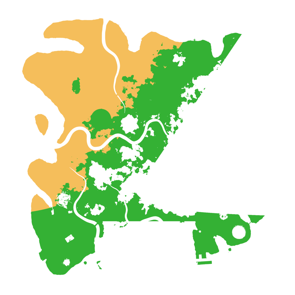 Biome Rust Map: Procedural Map, Size: 3850, Seed: 382021629