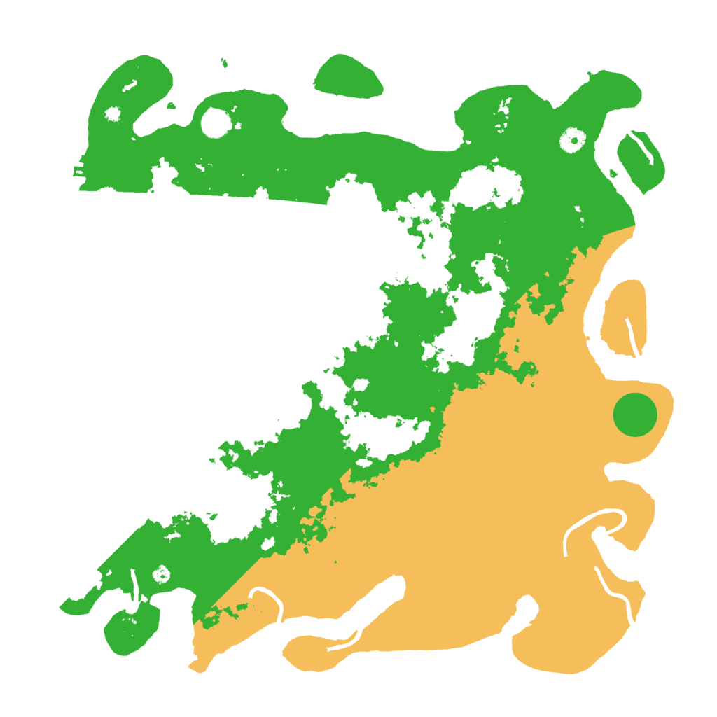 Biome Rust Map: Procedural Map, Size: 4300, Seed: 852369