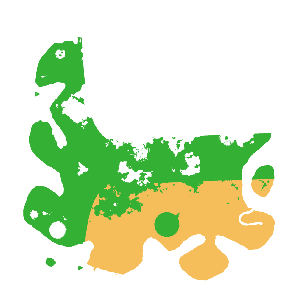 Biome Rust Map: Procedural Map, Size: 3250, Seed: 1245804203