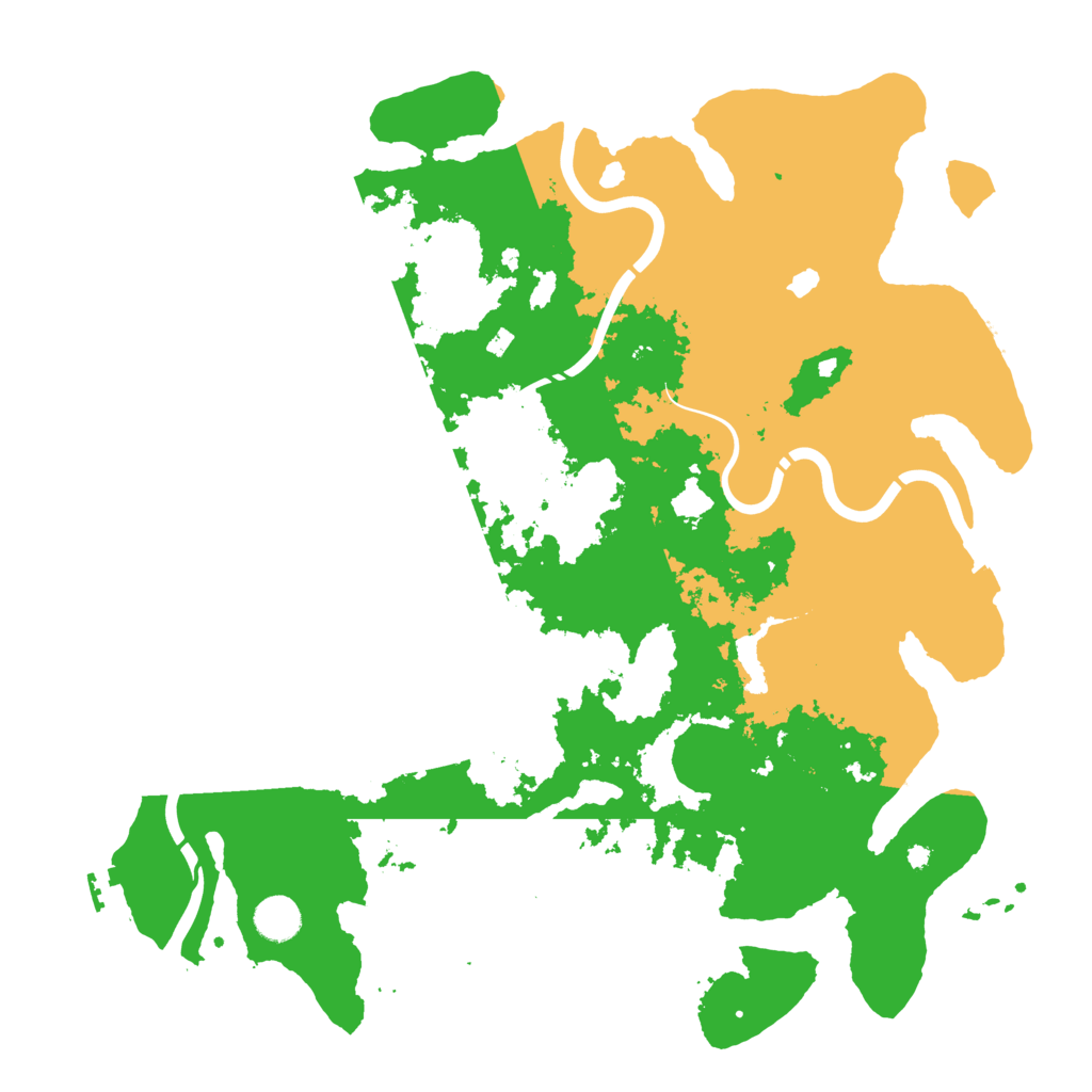 Biome Rust Map: Procedural Map, Size: 4250, Seed: 4772138