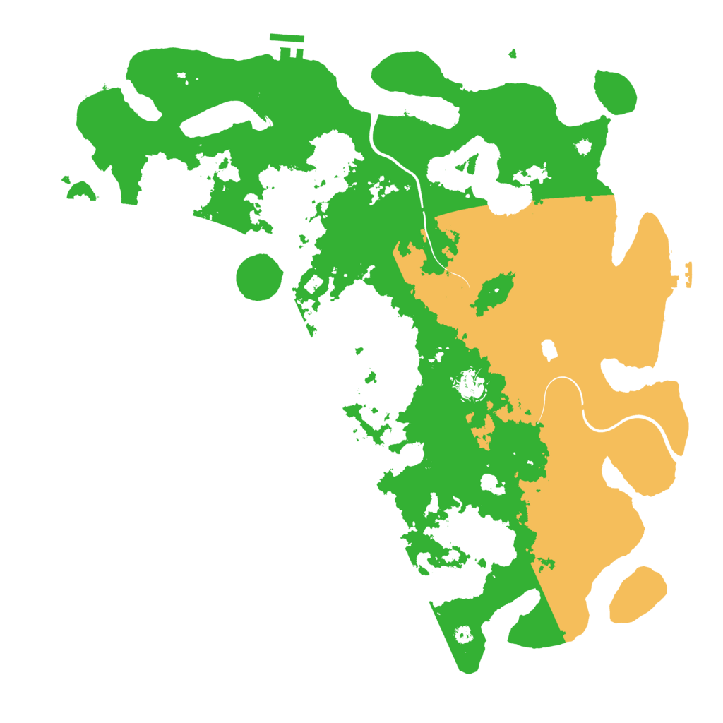 Biome Rust Map: Procedural Map, Size: 4250, Seed: 2146946821