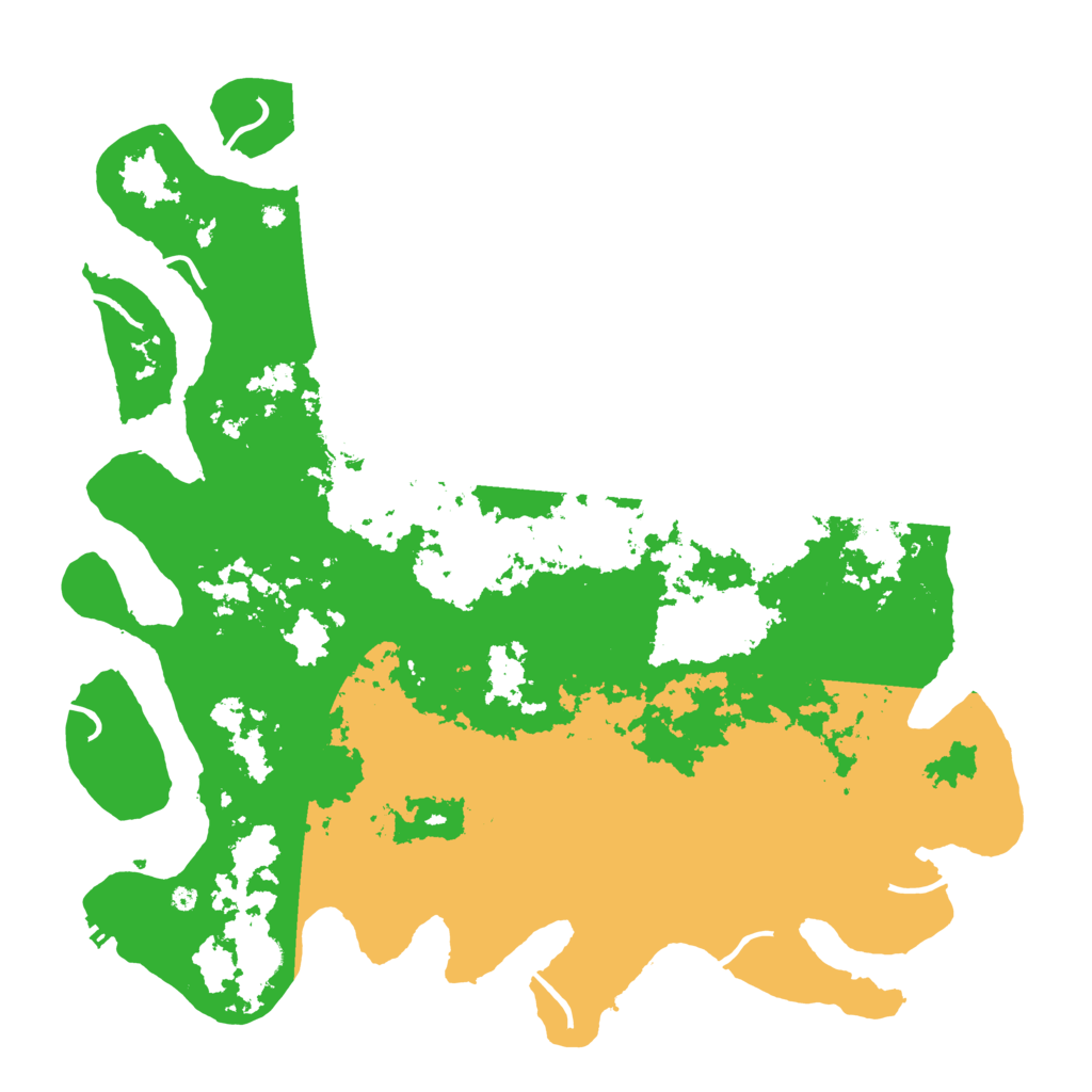 Biome Rust Map: Procedural Map, Size: 4500, Seed: 1691802668