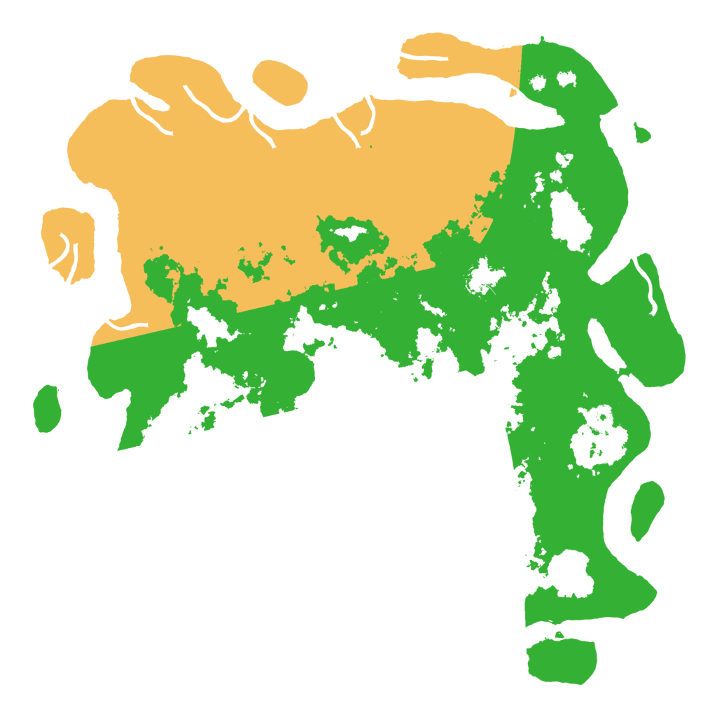 Biome Rust Map: Procedural Map, Size: 4300, Seed: 258741